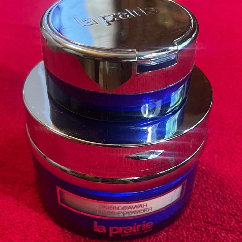 La Prairie Skin Caviar translucent loose Powder regular and travel size shade 2